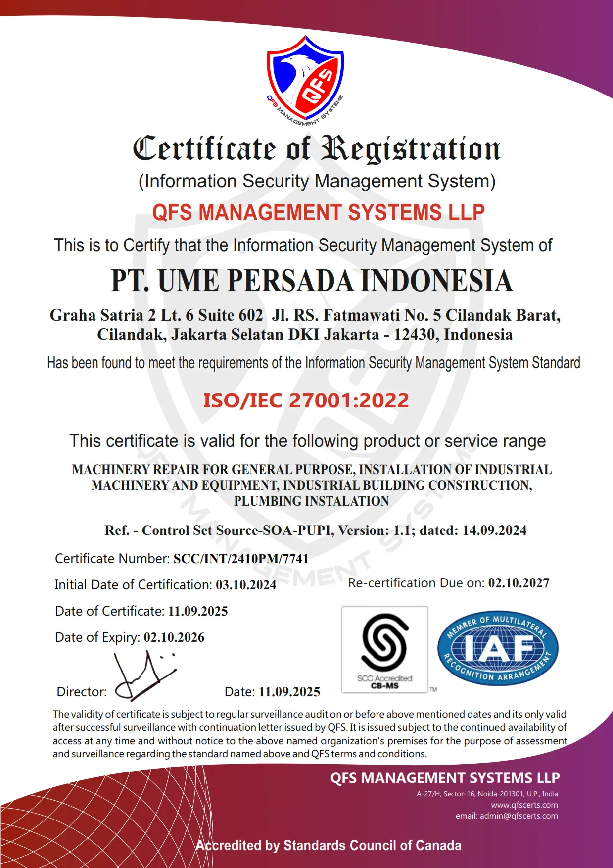 ISO 27001:2022